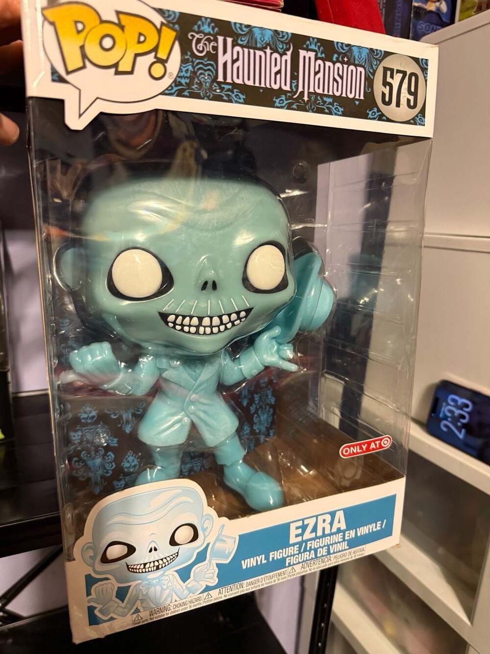 Funko Pop The Haunted Mansion Ezra 10" Vinyl Figure #579 Target Exclusive